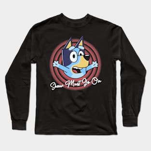 bluey vintage Long Sleeve T-Shirt